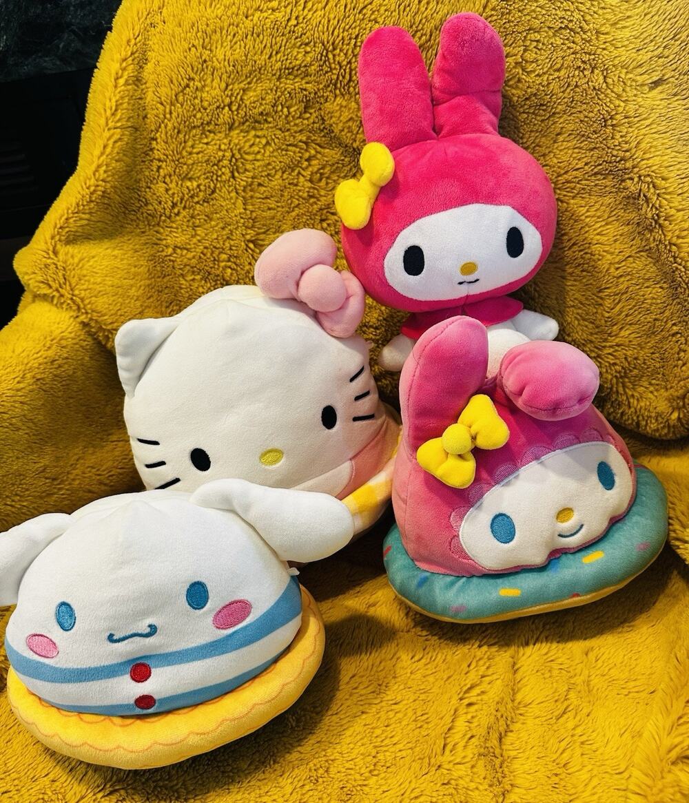 Hello Kitty and Friends Summer Squad Squishmallow Set Of 4 Kid Toy Collectible